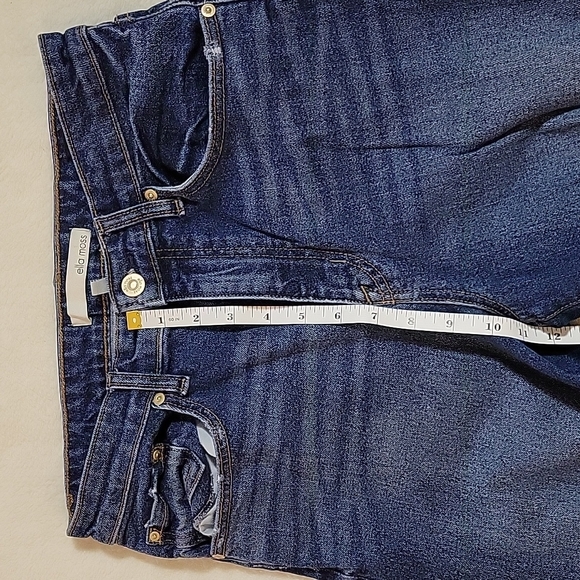 ELLA MOSS HIGH WAIST CROP FLARE PANTS - Picture 9 of 12